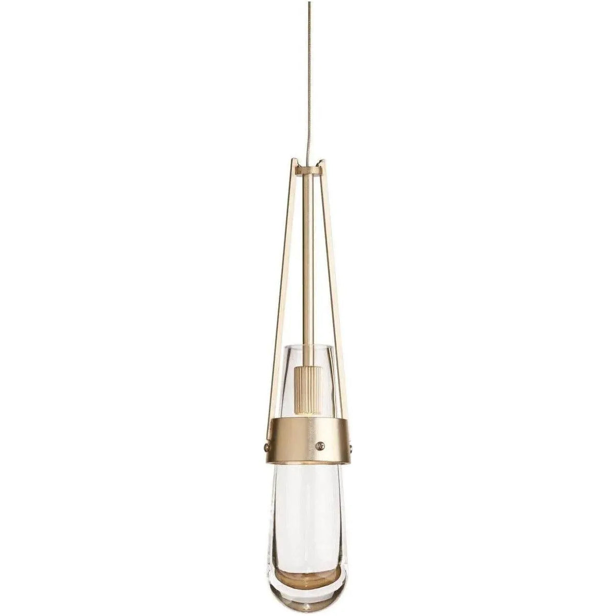 Hubbardton Forge - Link 2-Inch One Light Mini Pendant - 161040-SKT-STND-84-ZM0434 | Montreal Lighting & Hardware