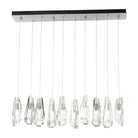 Hubbardton Forge - Luma 10-Light Large Crystal Rectangular Pendant - 131201-SKT-STND-85-CR | Montreal Lighting & Hardware