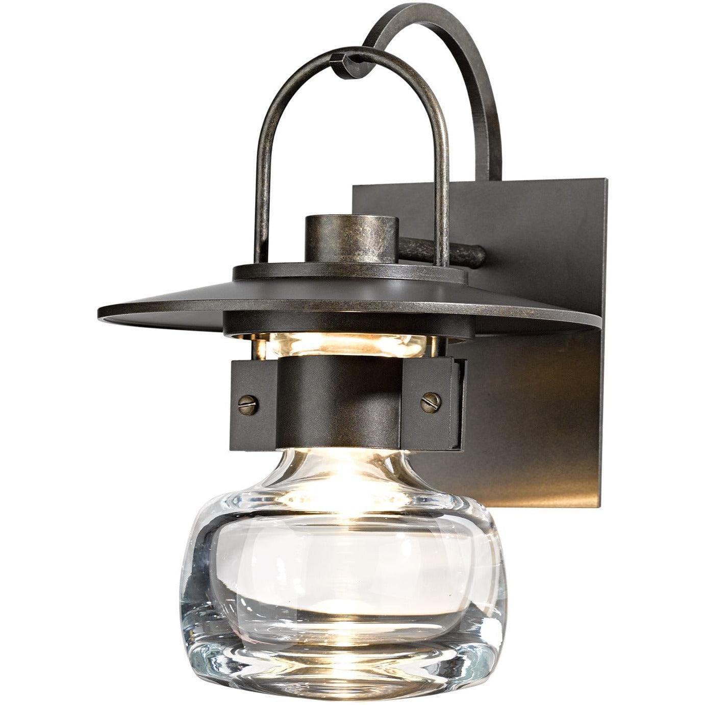 Hubbardton Forge - Mason 11-Inch One Light Outdoor Wall Sconce - 303003-SKT-75-ZM0448 | Montreal Lighting & Hardware