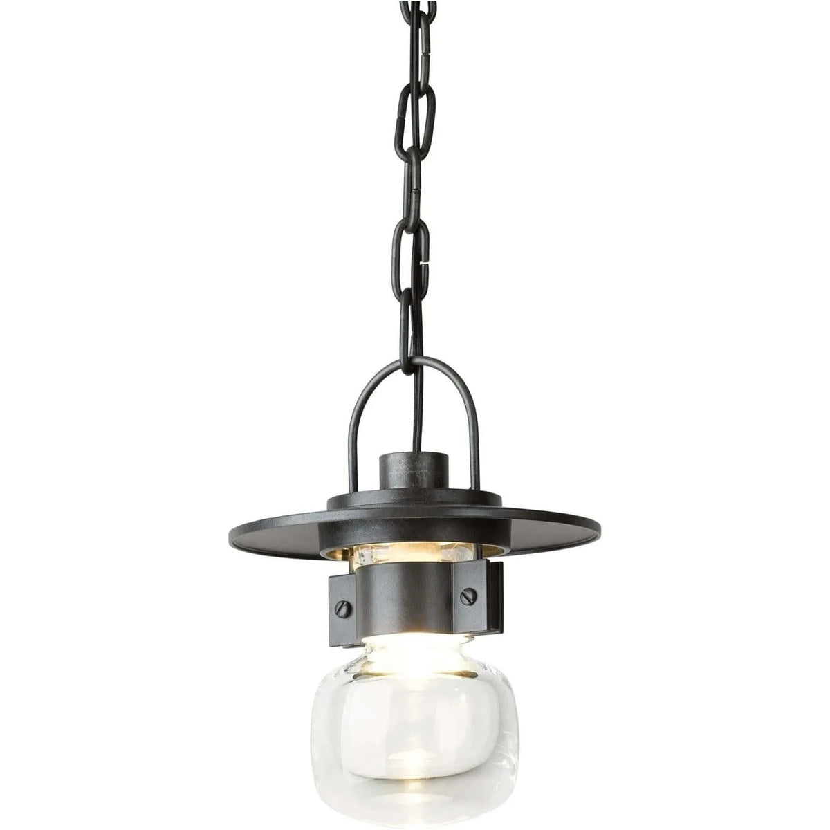 Hubbardton Forge - Mason 7-Inch One Light Outdoor Ceiling Fixture - 363001-SKT-78-ZM0435 | Montreal Lighting & Hardware