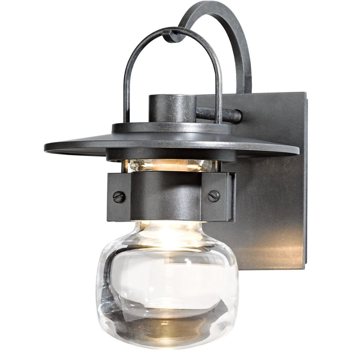 Hubbardton Forge - Mason 9-Inch One Light Outdoor Wall Sconce - 303001-SKT-78-ZM0435 | Montreal Lighting & Hardware
