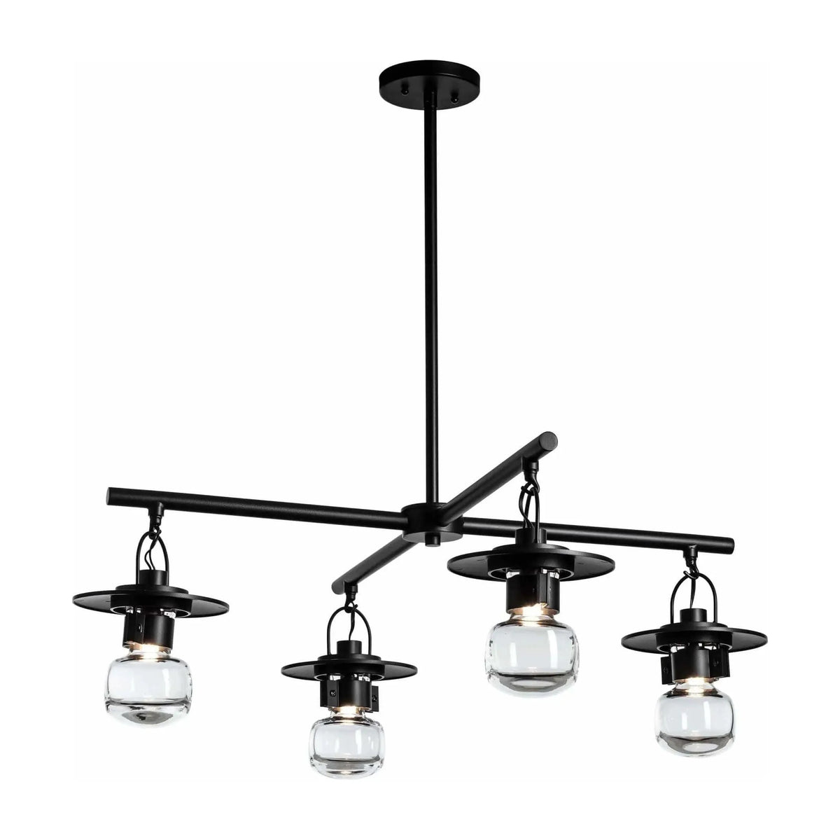 Hubbardton Forge - Mason Outdoor 4-Light Pendant - 364212-SKT-MULT-80-ZM0435 | Montreal Lighting & Hardware