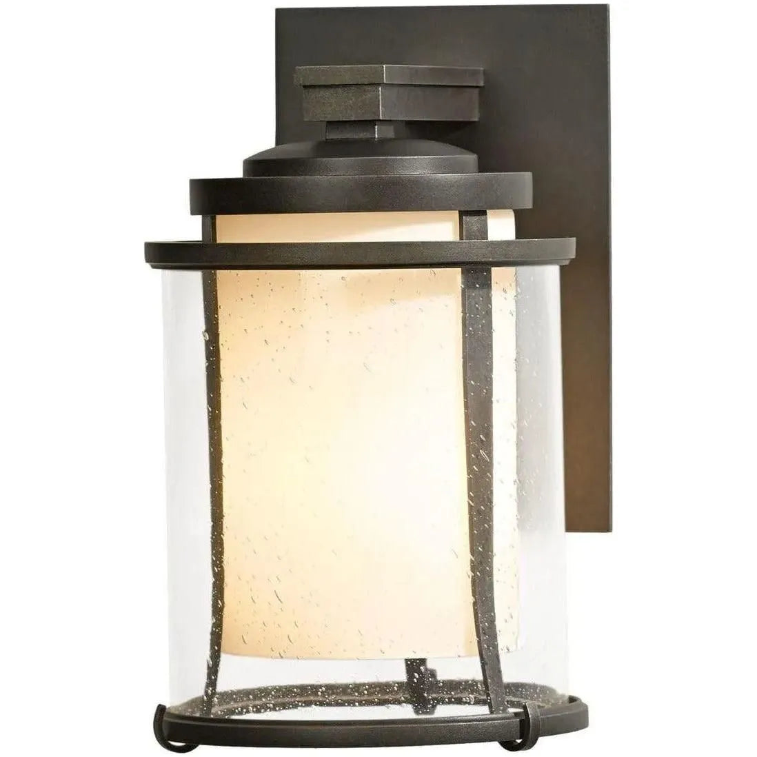 Hubbardton Forge - Meridian 10-Inch Outdoor Wall Sconce - 305605-SKT-77-ZS0296 | Montreal Lighting & Hardware