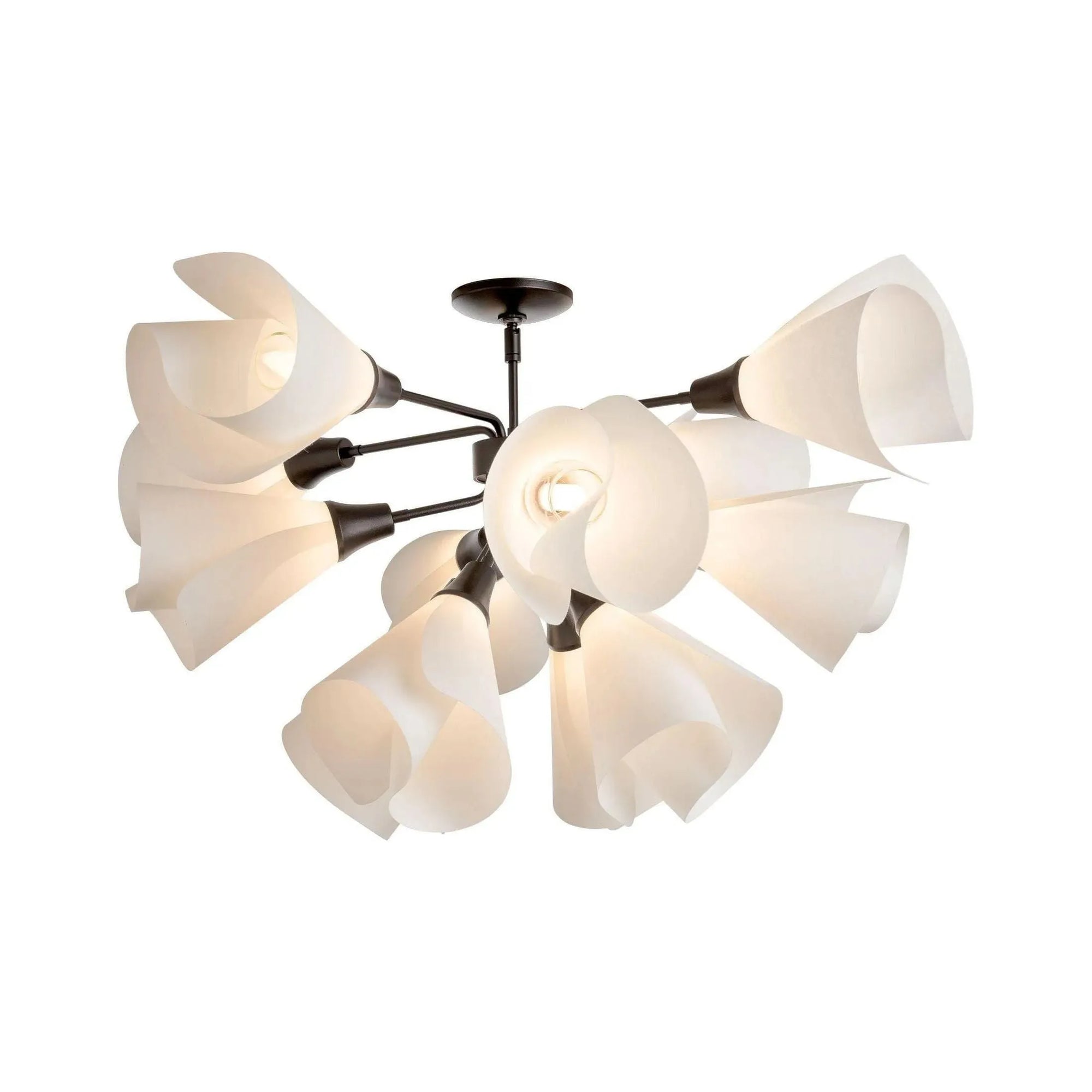 Hubbardton Forge - Mobius 12-Light Semi-Flush - 124362-SKT-05-SH1987 | Montreal Lighting & Hardware