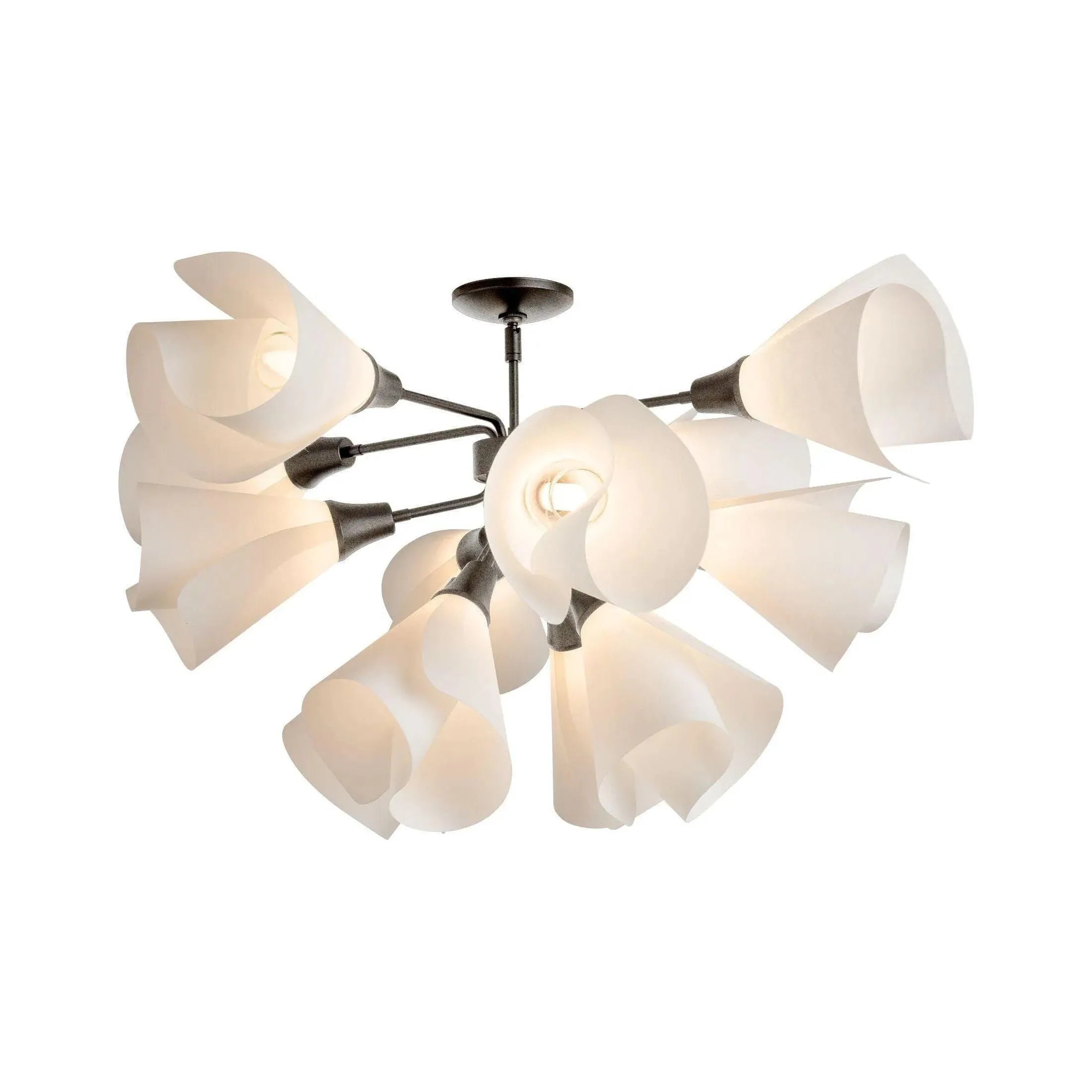 Hubbardton Forge - Mobius 12-Light Semi-Flush - 124362-SKT-20-SH1987 | Montreal Lighting & Hardware