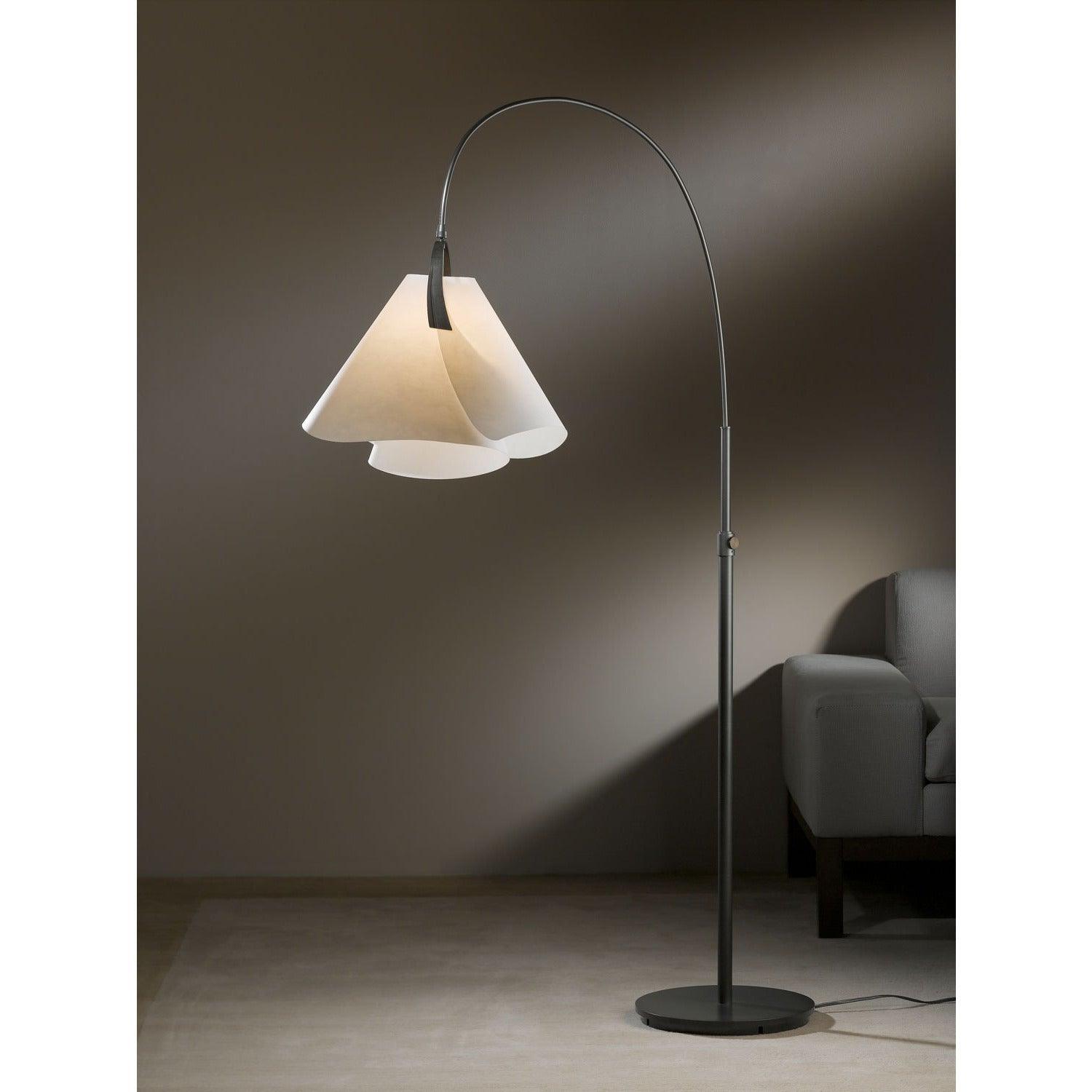 Hubbardton Forge - Mobius 66-Inch One Light Floor Lamp - 234505-SKT-07-SH1992 | Montreal Lighting & Hardware