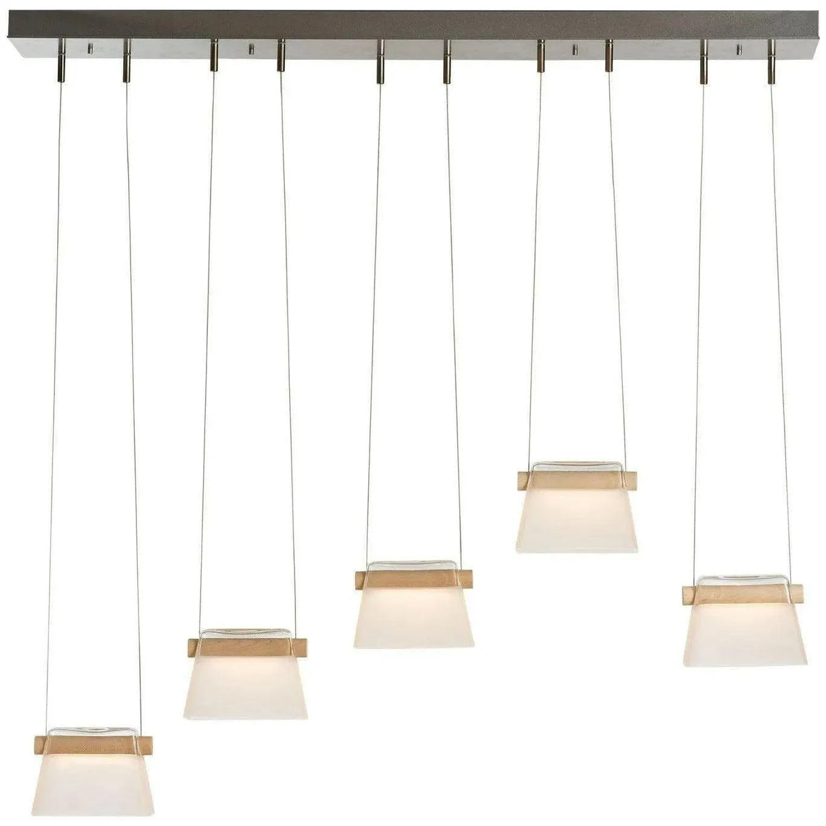 Hubbardton Forge - More Cowbell LED Linear Pendant - 136570-LED-STND-26-WD-YE0560 | Montreal Lighting & Hardware