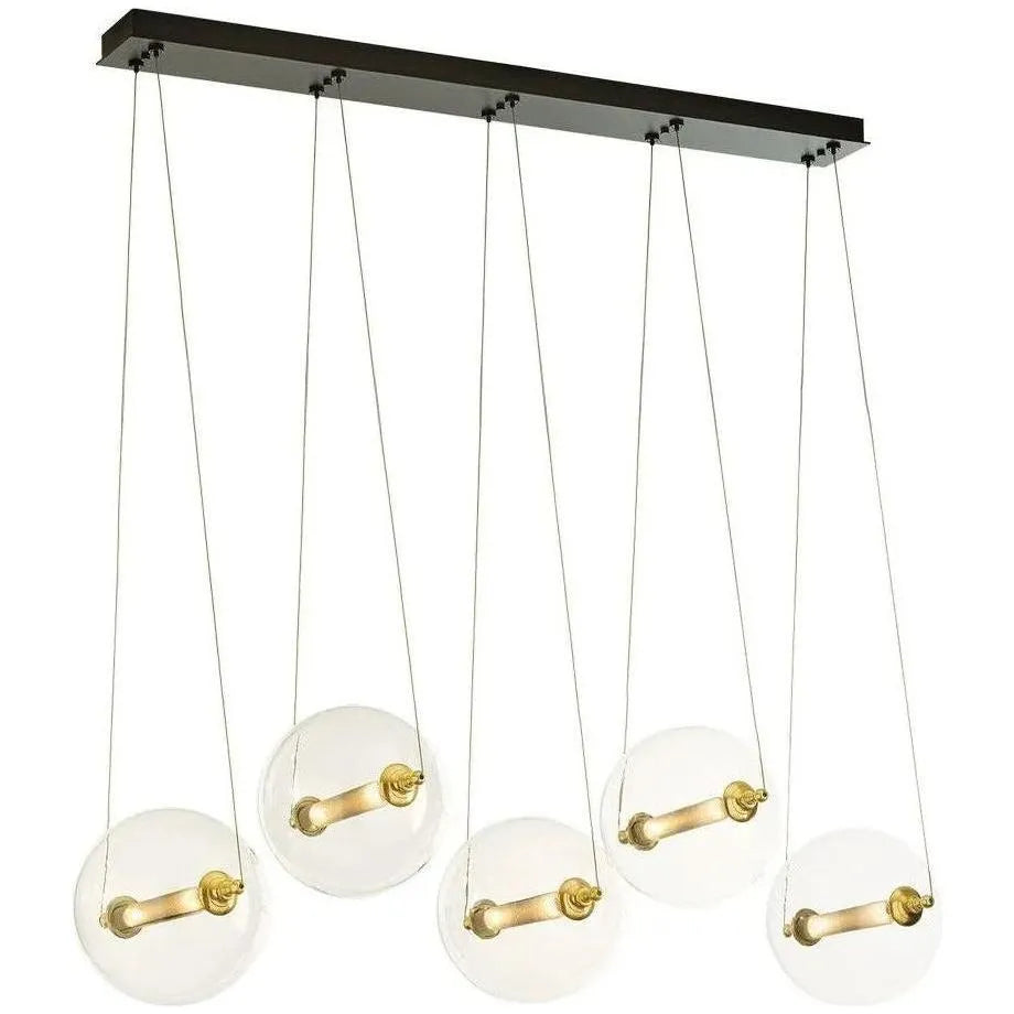 Hubbardton Forge - Otto 57-Inch Ten Light Pendant - 134409-SKT-STND-31-YT0517 | Montreal Lighting & Hardware