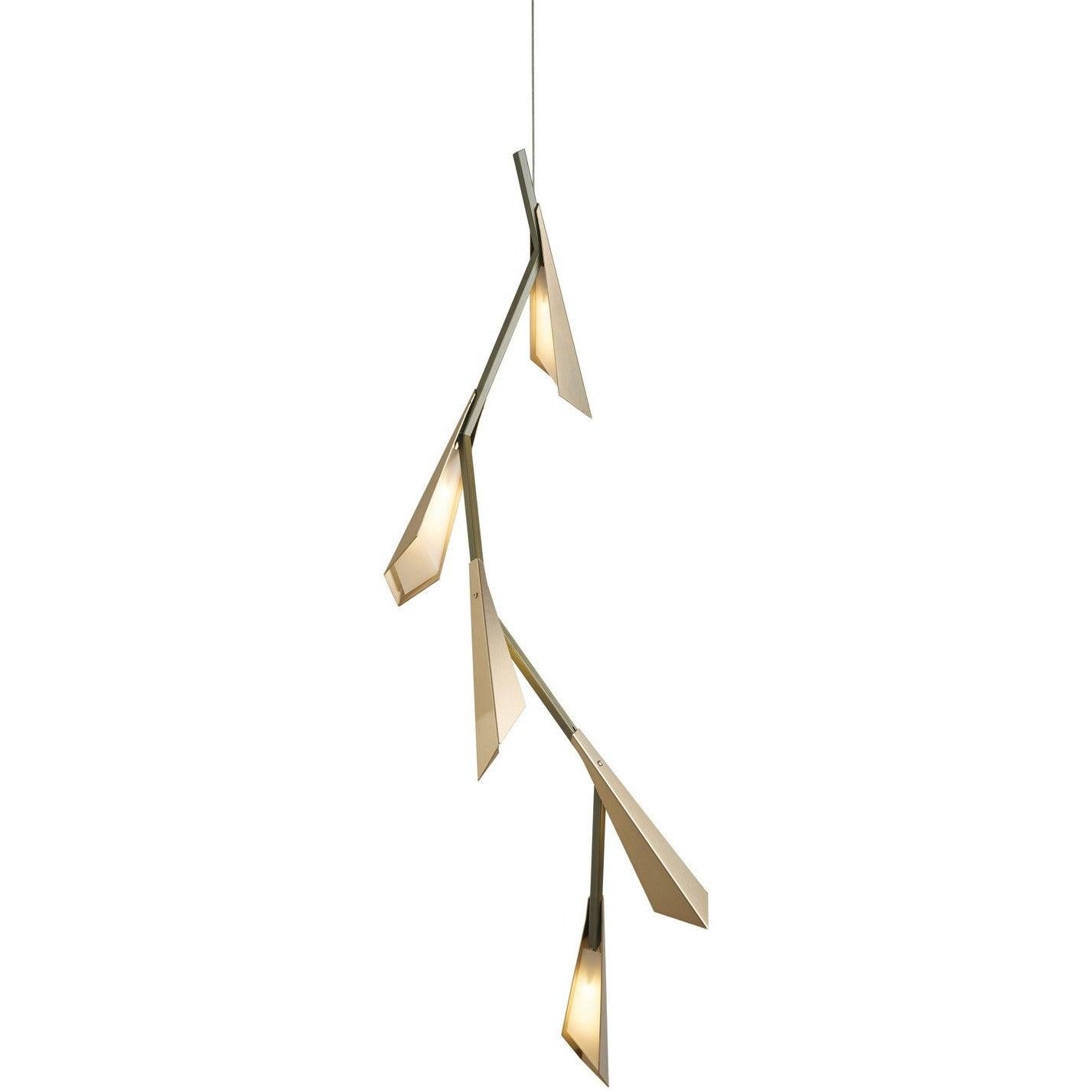 Hubbardton Forge - Quill 16-Inch LED Pendant - 135001-LED-STND-84 | Montreal Lighting & Hardware