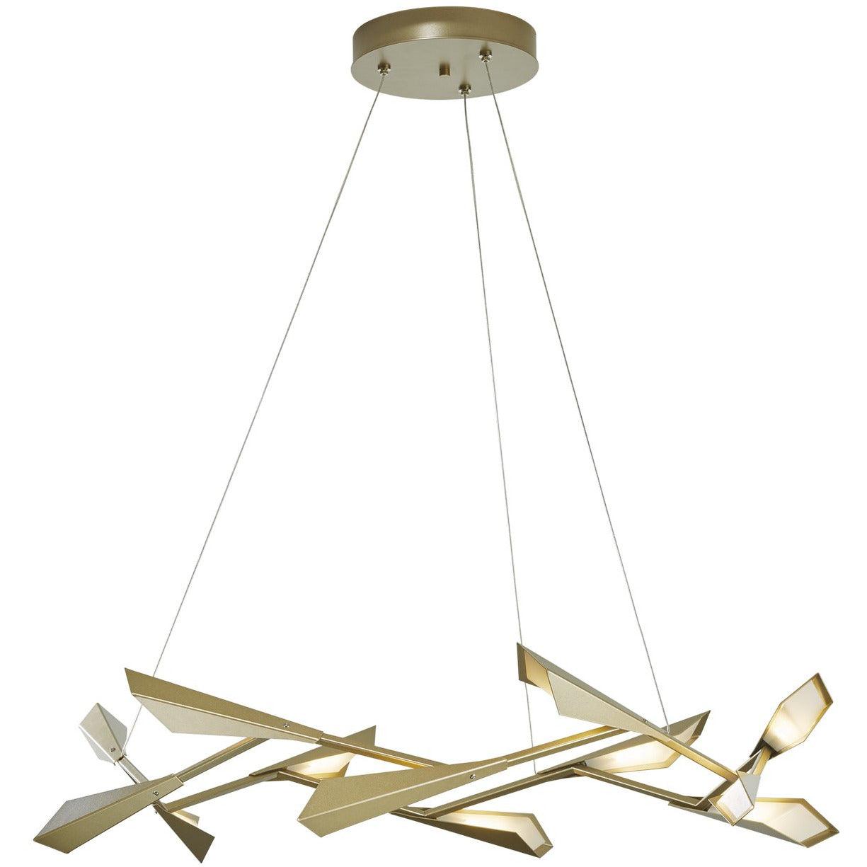 Hubbardton Forge - Quill 45-Inch LED Pendant - 135005-LED-STND-82 | Montreal Lighting & Hardware