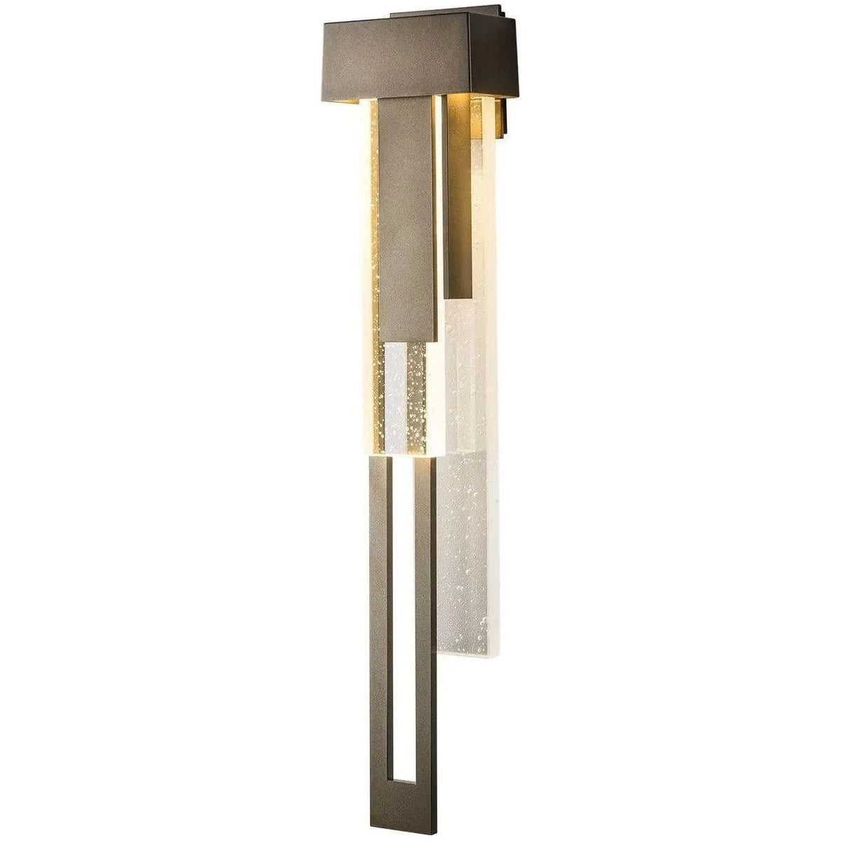 Hubbardton Forge - Rainfall 30-Inch LED Outdoor Wall Sconce - 302533-LED-LFT-77-II0596 | Montreal Lighting & Hardware