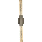 Hubbardton Forge - Refraction 35-Inch Two Light Outdoor Wall Sconce - 302623-SKT-77-ZM0618 | Montreal Lighting & Hardware
