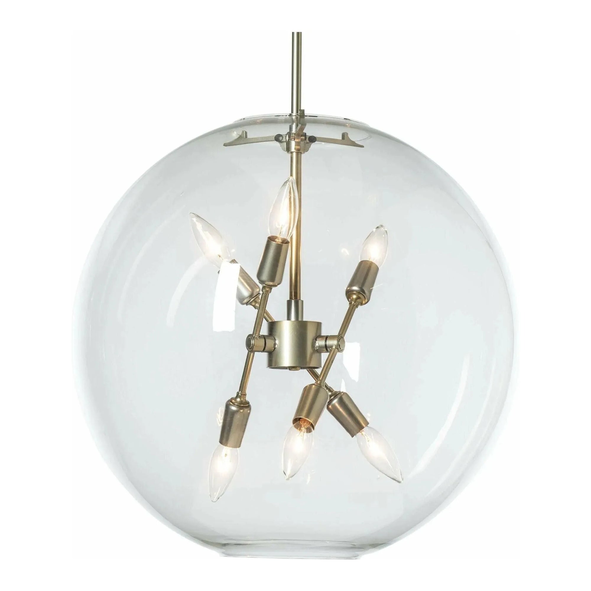 Hubbardton Forge - Sfera 6-Light Pendant - 134410-SKT-MULT-86-ZM0497 | Montreal Lighting & Hardware