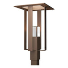 Hubbardton Forge - Shadow Box Outdoor Post Light - 344830-SKT-75-72-ZM0687 | Montreal Lighting & Hardware