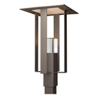 Hubbardton Forge - Shadow Box Outdoor Post Light - 344830-SKT-77-72-ZM0687 | Montreal Lighting & Hardware
