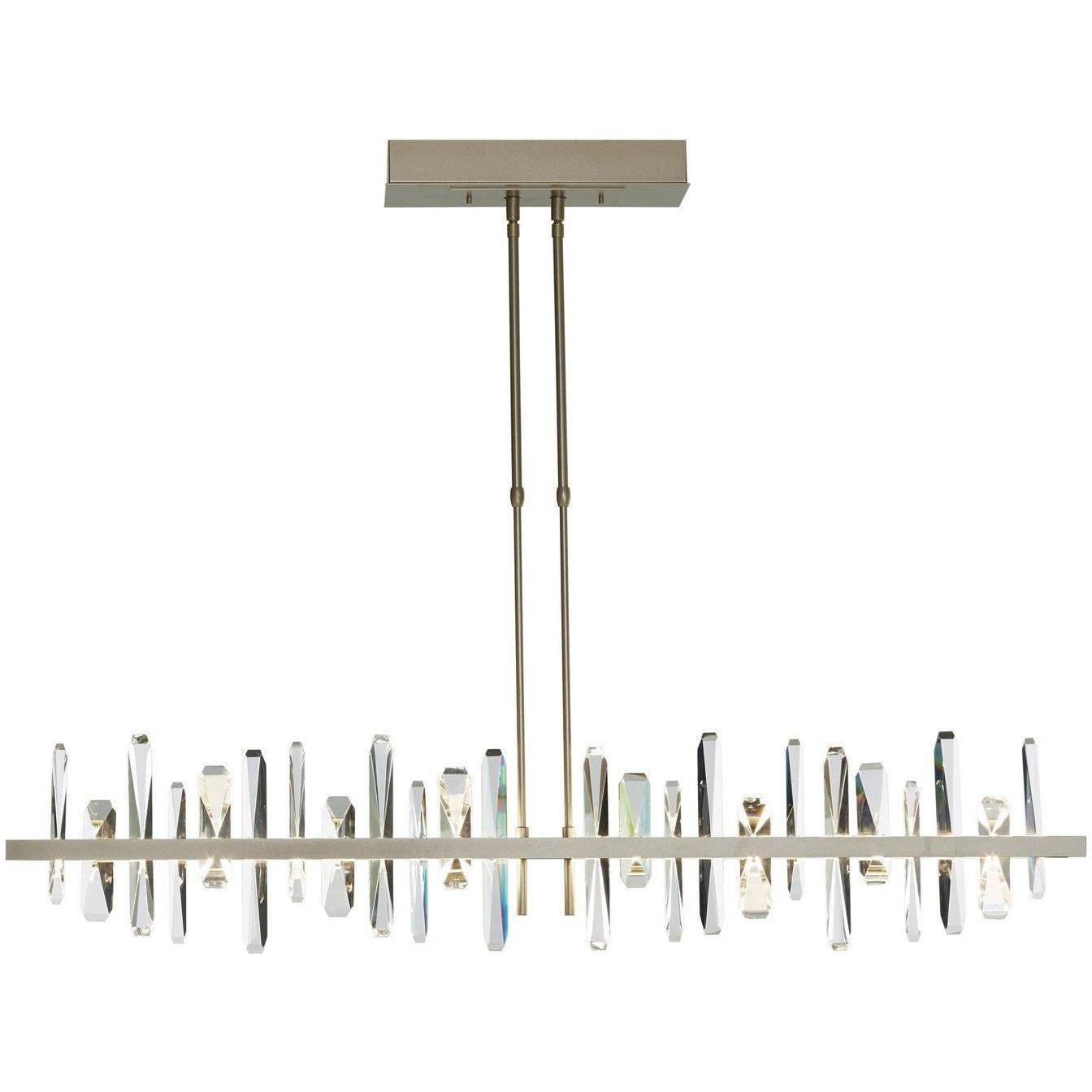 Hubbardton Forge - Solitude 51-Inch LED Pendant - 139738-LED-STND-84-CR | Montreal Lighting & Hardware
