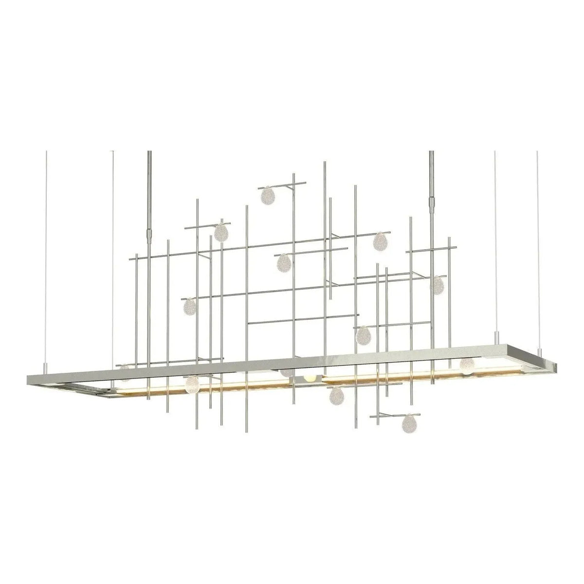 Hubbardton Forge - Spring LED Pendant - 139752-LED-SHRT-85-YG0500 | Montreal Lighting & Hardware
