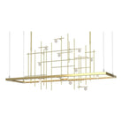 Hubbardton Forge - Spring LED Pendant - 139752-LED-SHRT-86-YG0500 | Montreal Lighting & Hardware