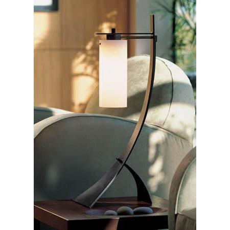 Hubbardton Forge - Stasis 28-Inch One Light Table Lamp - 272665-SKT-07-GG0075 | Montreal Lighting & Hardware