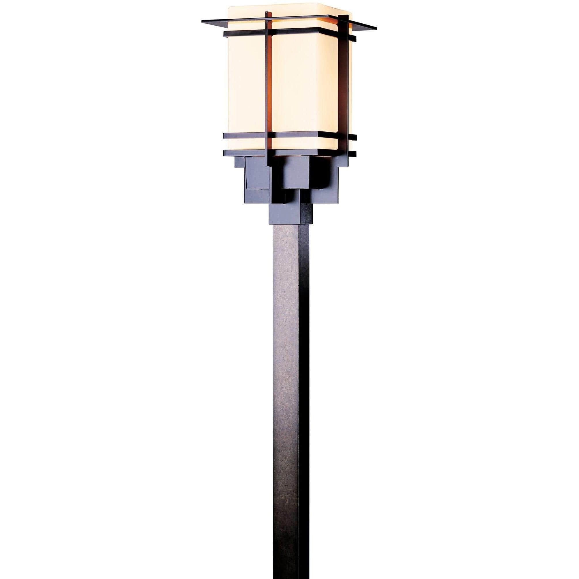 Hubbardton Forge - Tourou 19-Inch One Light Outdoor Post Mount - 346013-SKT-77-GG0084 | Montreal Lighting & Hardware