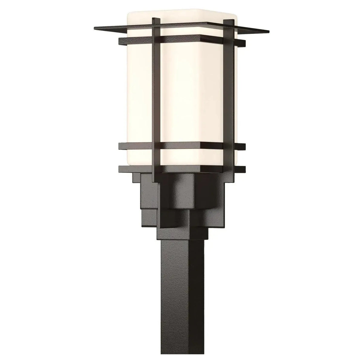 Hubbardton Forge - Tourou Outdoor Post Mount - 346011-SKT-14-GG0076 | Montreal Lighting & Hardware