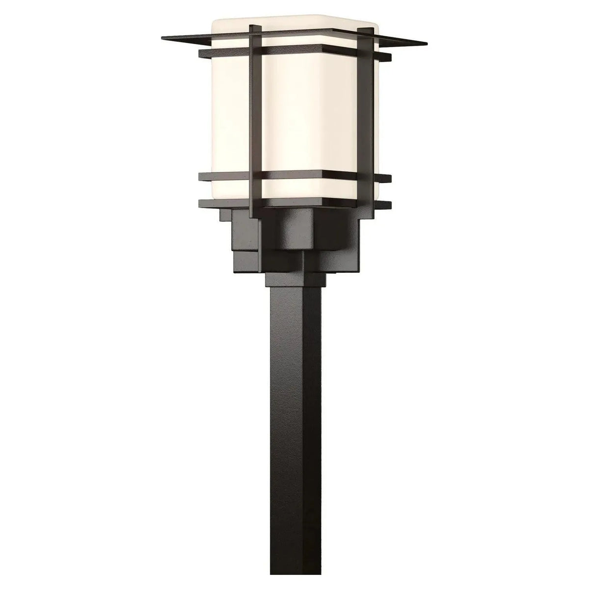 Hubbardton Forge - Tourou Outdoor Post Mount - 346013-SKT-14-GG0084 | Montreal Lighting & Hardware