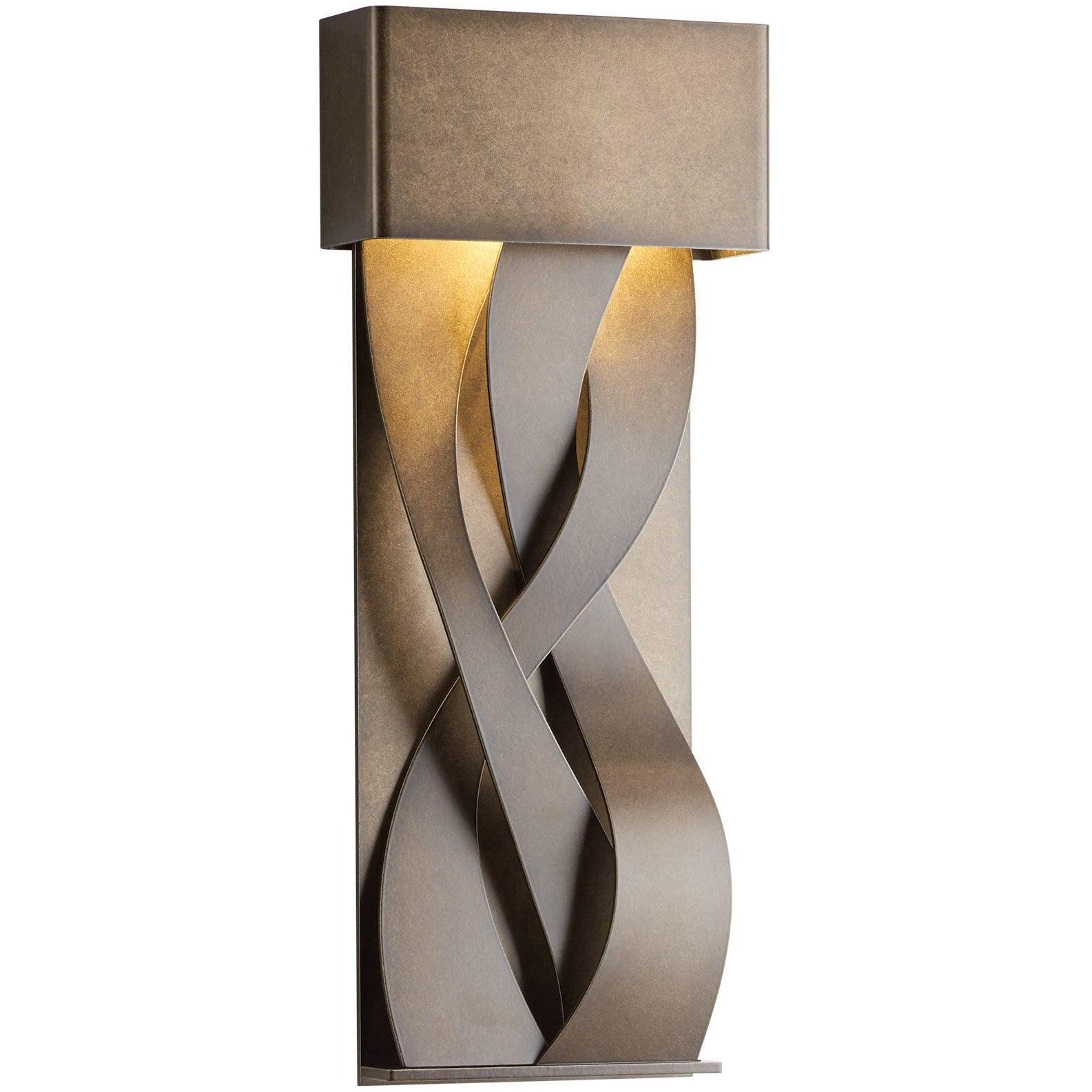 Hubbardton Forge - Tress 22-Inch LED Outdoor Wall Sconce - 302527-LED-73 | Montreal Lighting & Hardware