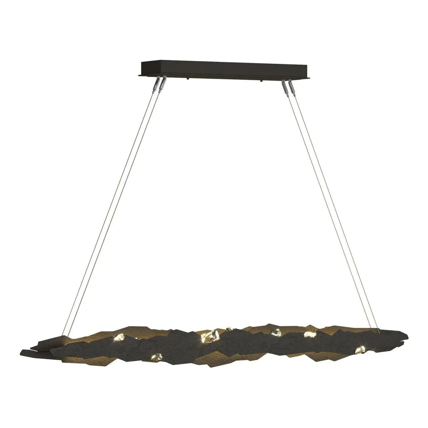 Hubbardton Forge - Trove LED Pendant - 139860-LED-STND-05-CR | Montreal Lighting & Hardware
