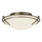 Hubbardton Forge - Tryne Flush Mount - 124402-SKT-84-GG0098 | Montreal Lighting & Hardware