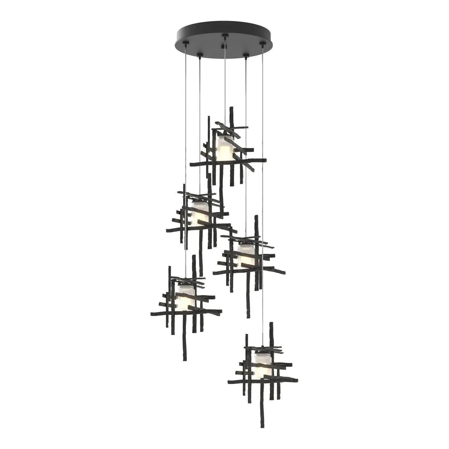Hubbardton Forge - Tura LED Pendant - 131128-SKT-STND-10-YC0305 | Montreal Lighting & Hardware