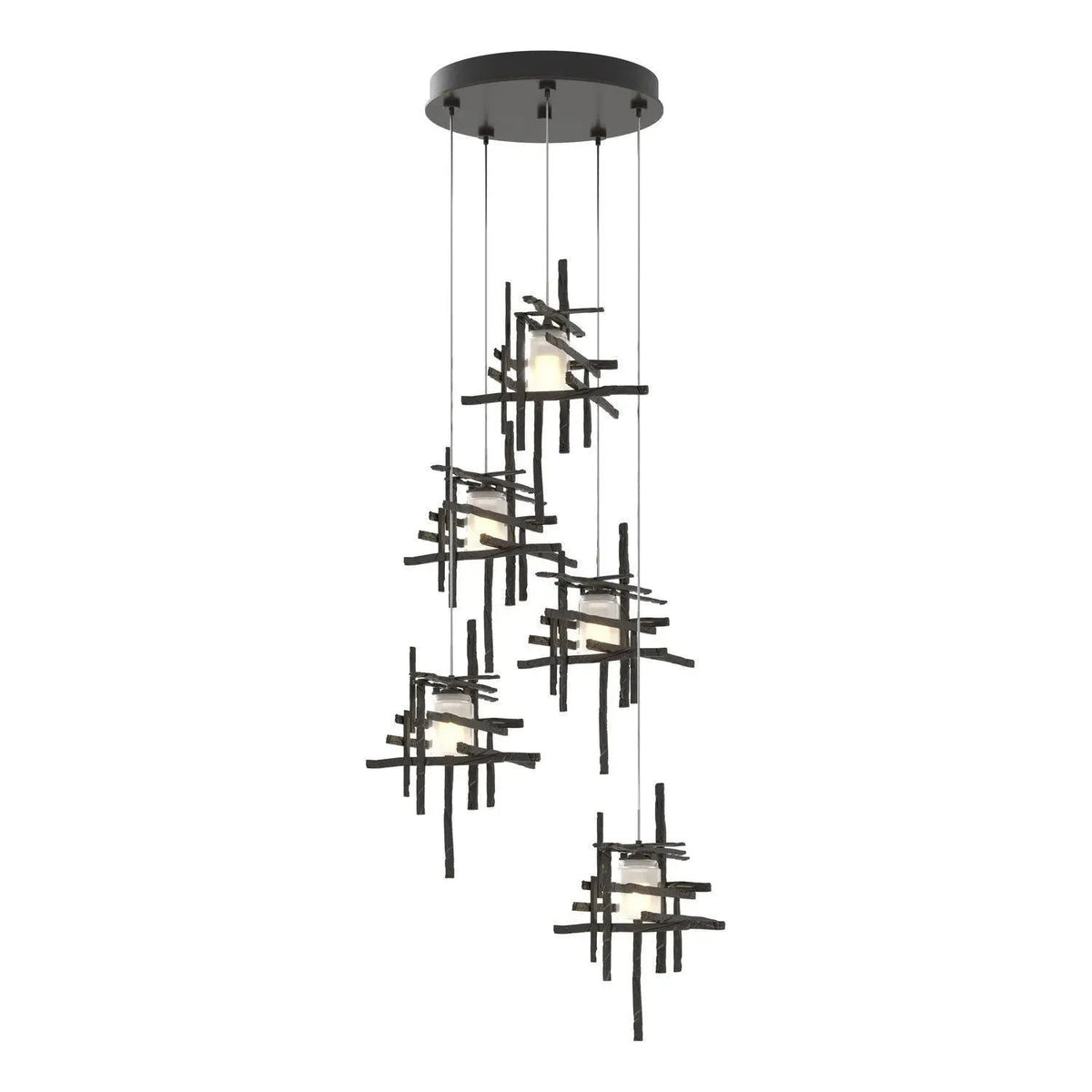 Hubbardton Forge - Tura LED Pendant - 131128-SKT-STND-14-YC0305 | Montreal Lighting & Hardware