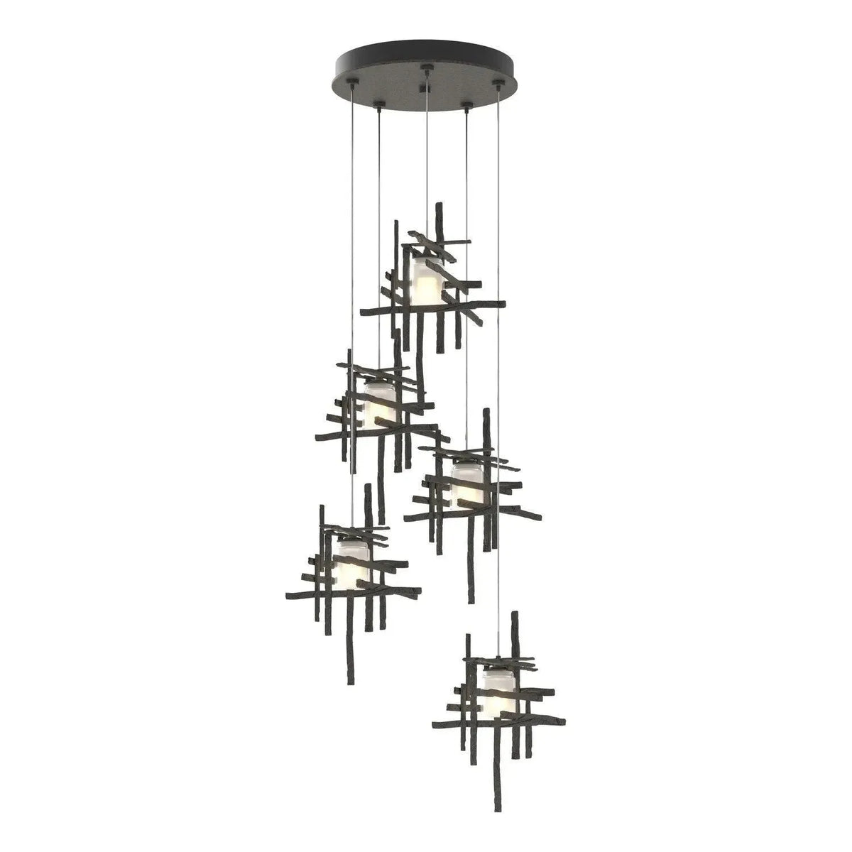 Hubbardton Forge - Tura LED Pendant - 131128-SKT-STND-20-YC0305 | Montreal Lighting & Hardware