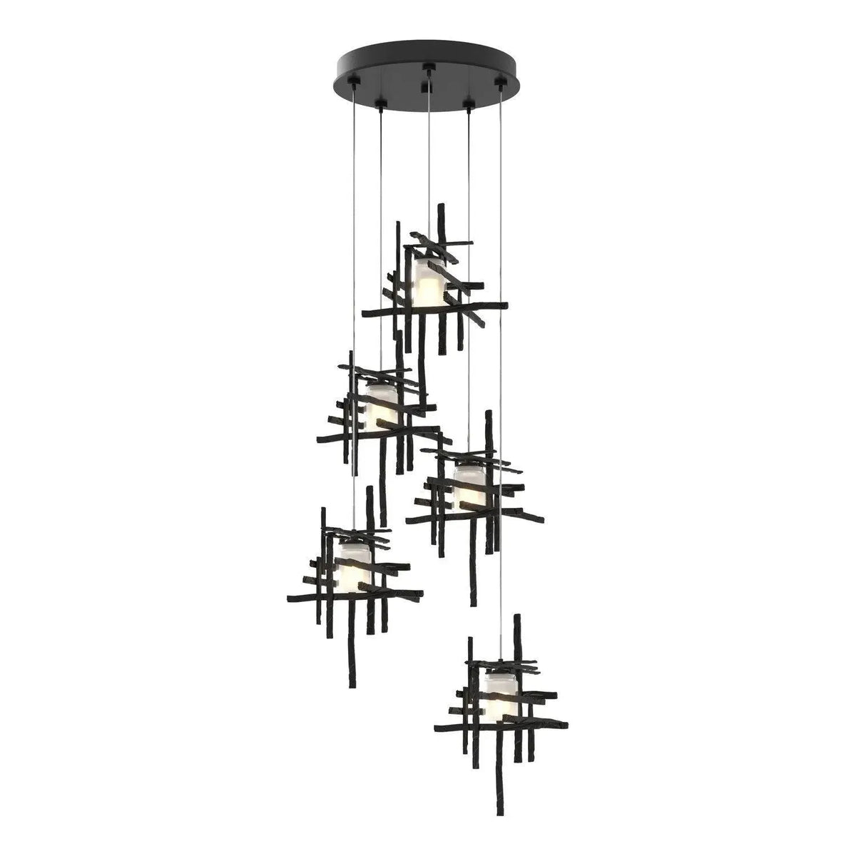 Hubbardton Forge - Tura LED Pendant - 131128-SKT-STND-89-YC0305 | Montreal Lighting & Hardware