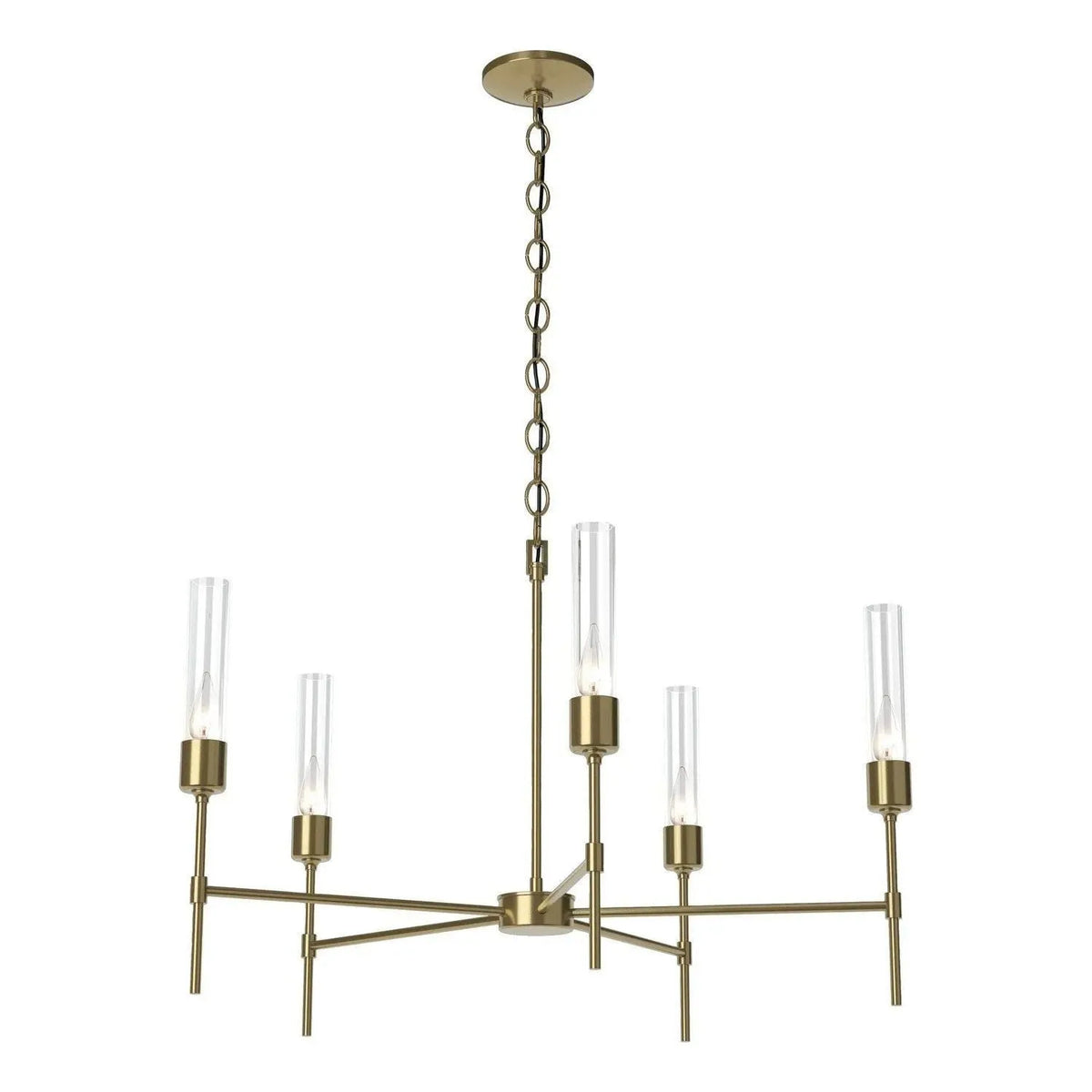 Hubbardton Forge - Vela Chandelier - 105045-SKT-86-ZM0611 | Montreal Lighting & Hardware