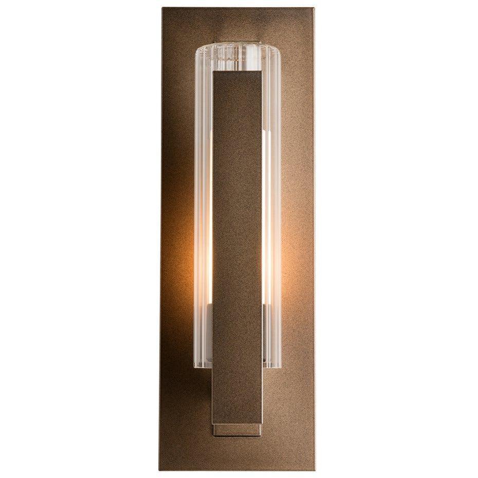 Hubbardton Forge - Vertical Bar 15-Inch One Light Outdoor Wall Sconce - 307281-SKT-75-ZU0660 | Montreal Lighting & Hardware