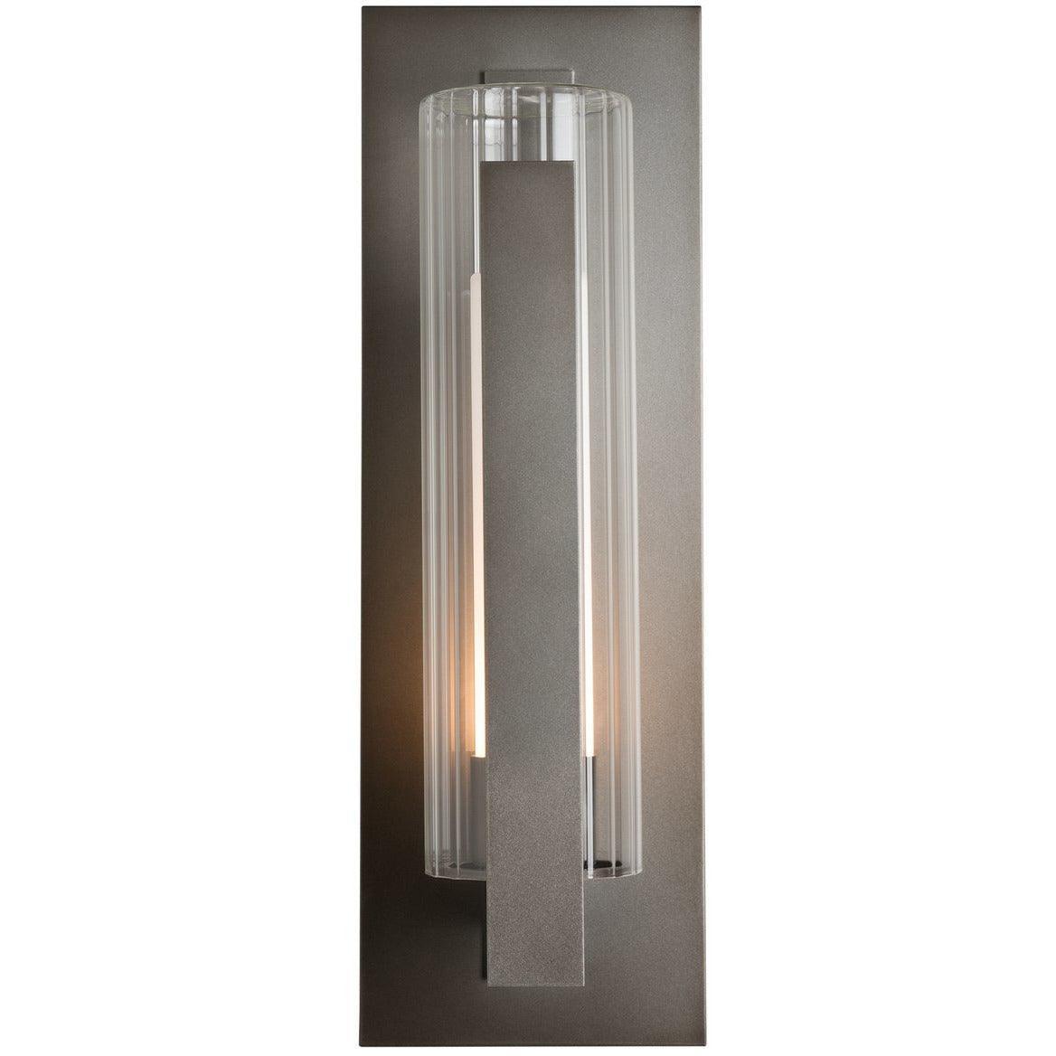 Hubbardton Forge - Vertical Bar 23-Inch One Light Outdoor Wall Sconce - 307283-SKT-77-ZU0662 | Montreal Lighting & Hardware