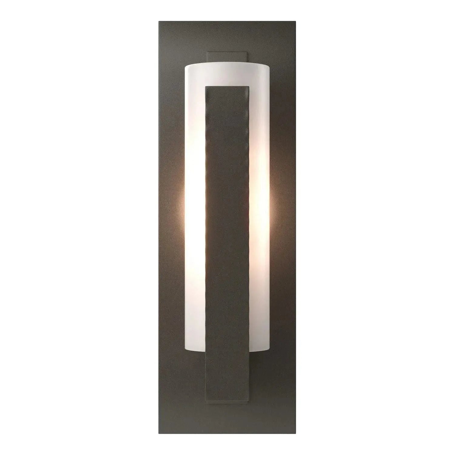 Hubbardton Forge - Vertical Bar Wall Sconce w/ Backplate - 217185-SKT-05-GG0065 | Montreal Lighting & Hardware