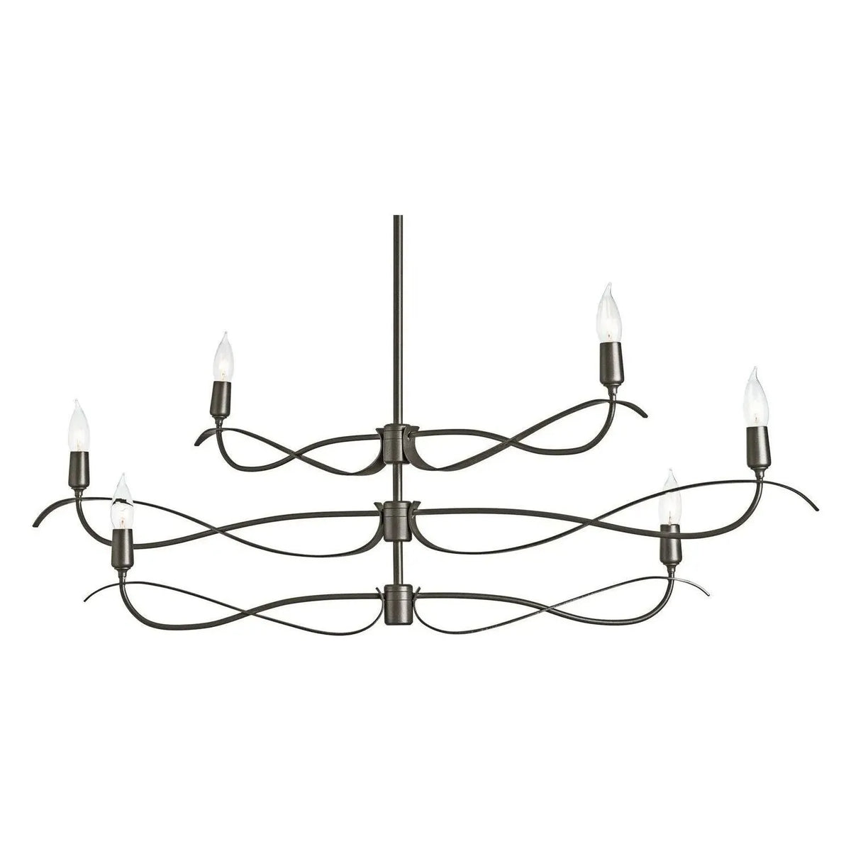 Hubbardton Forge - Willow Chandelier - 136350-SKT-MULT-14 | Montreal Lighting & Hardware