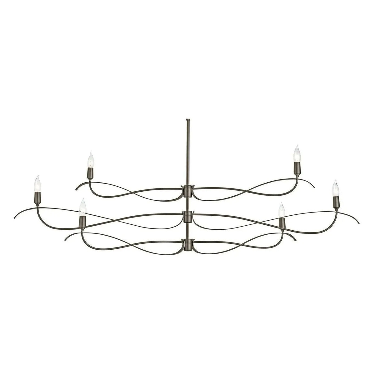 Hubbardton Forge - Willow Chandelier - 136352-SKT-MULT-14 | Montreal Lighting & Hardware