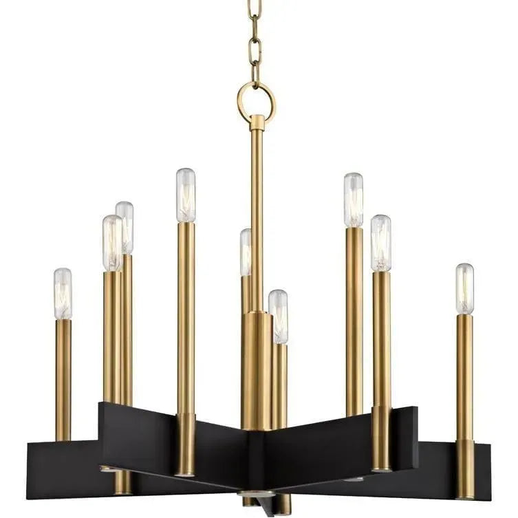 Hudson Valley Lighting - Abrams Chandelier - 8825-AGB | Montreal Lighting & Hardware