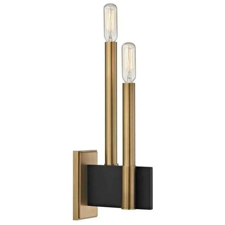 Hudson Valley Lighting - Abrams Wall Sconce - 8812-AGB | Montreal Lighting & Hardware