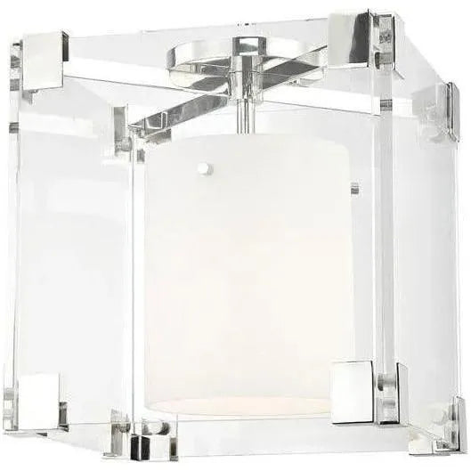 Hudson Valley Lighting - Achilles Flush Mount - 4100-PN | Montreal Lighting & Hardware