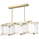 Hudson Valley Lighting - Achilles Linear Pendant - 4154-AGB | Montreal Lighting & Hardware