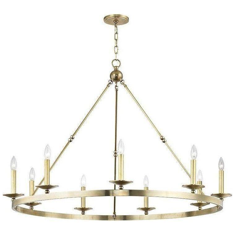 Hudson Valley Lighting - Allendale Chandelier - 3209-AGB | Montreal Lighting & Hardware