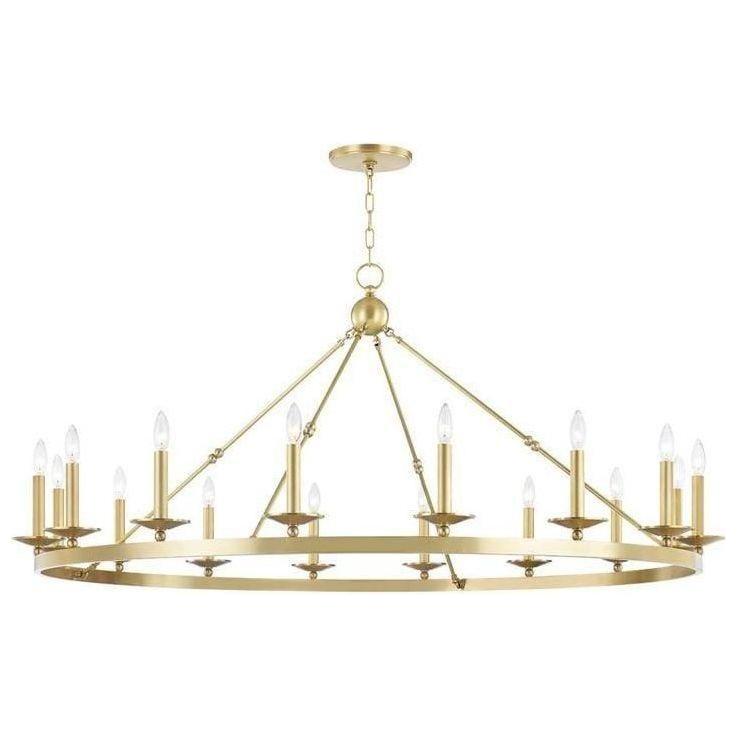 Hudson Valley Lighting - Allendale Chandelier - 3216-AGB | Montreal Lighting & Hardware