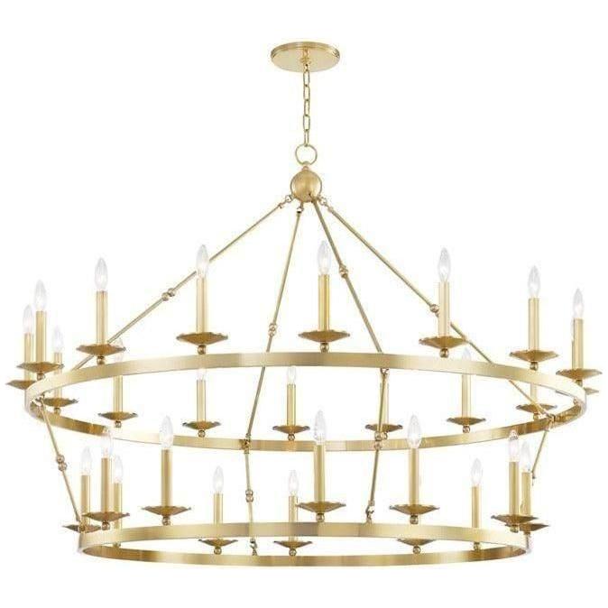 Hudson Valley Lighting - Allendale Chandelier - 3228-AGB | Montreal Lighting & Hardware
