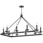 Hudson Valley Lighting - Allendale Rectangular Chandelier - 3244-AOB | Montreal Lighting & Hardware