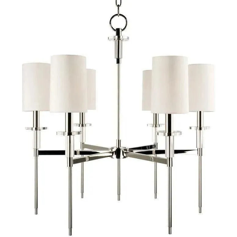 Hudson Valley Lighting - Amherst Chandelier - 8516-PN | Montreal Lighting & Hardware