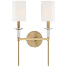 Hudson Valley Lighting - Amherst Wall Sconce - 8512-AGB | Montreal Lighting & Hardware