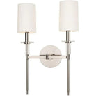 Hudson Valley Lighting - Amherst Wall Sconce - 8512-PN | Montreal Lighting & Hardware